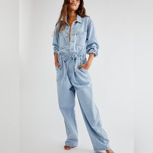 Brand New Levi baggy denim jumpsuit